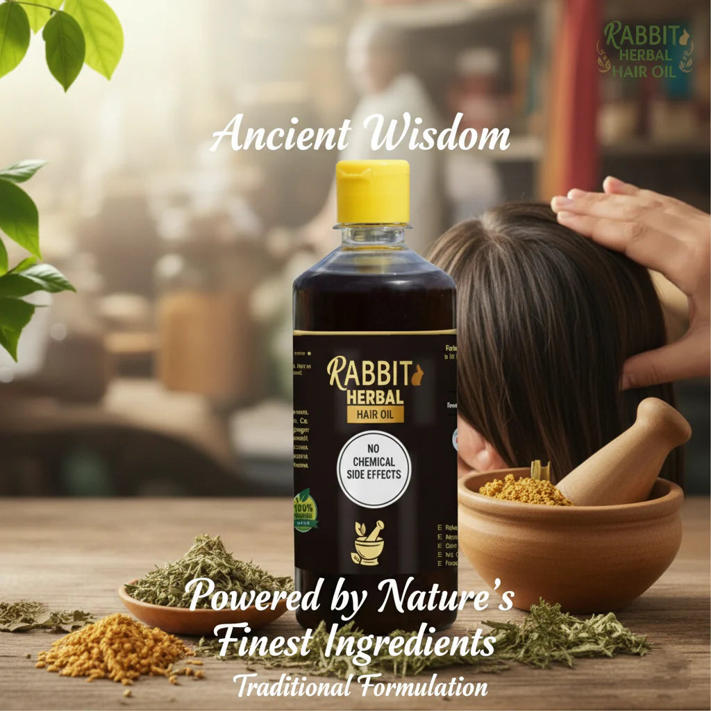 Rabbit Herbal Hair Oil