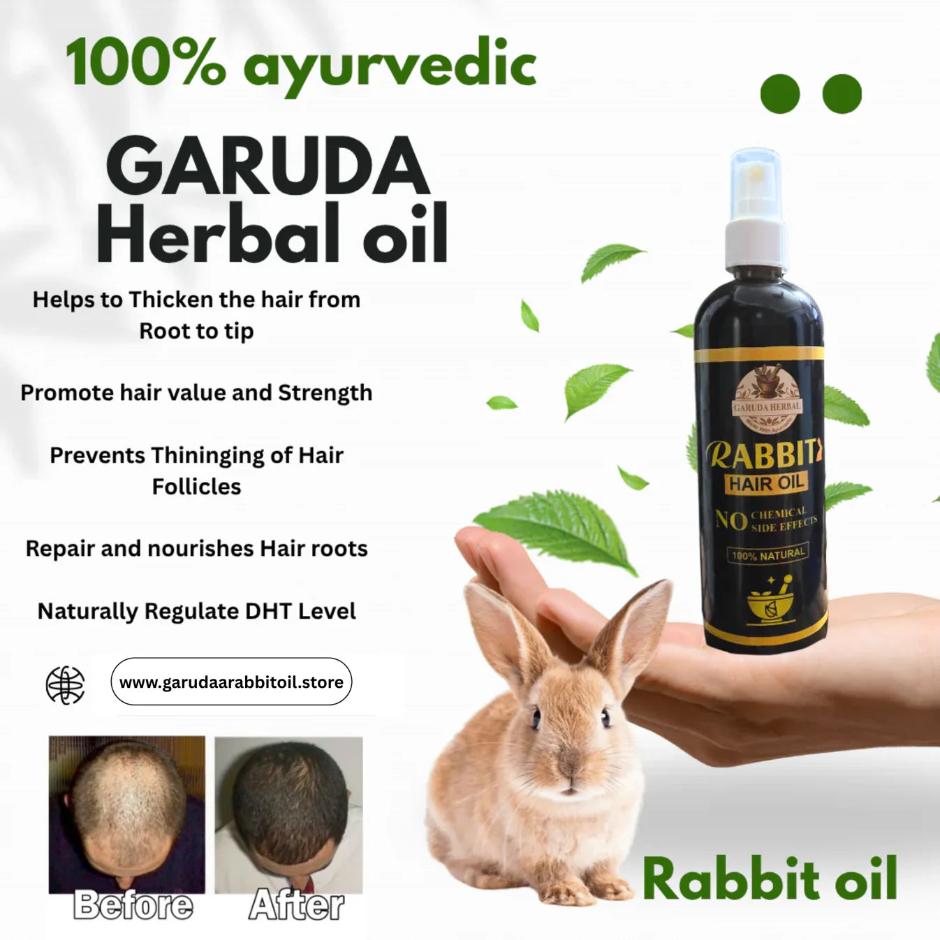 Rabbit Hair Oil : This is Original Pure Hair Oil