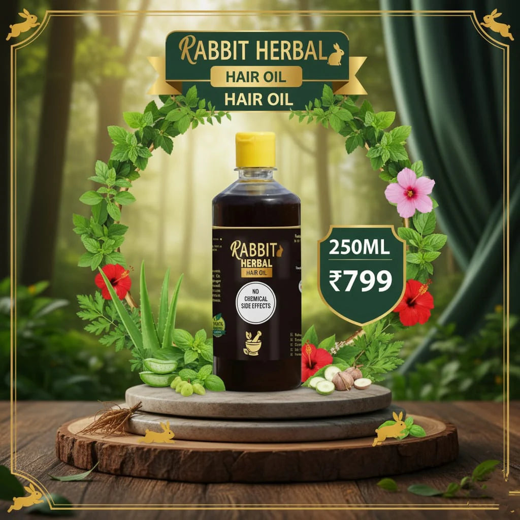 Rabbit Herbal Hair Oil