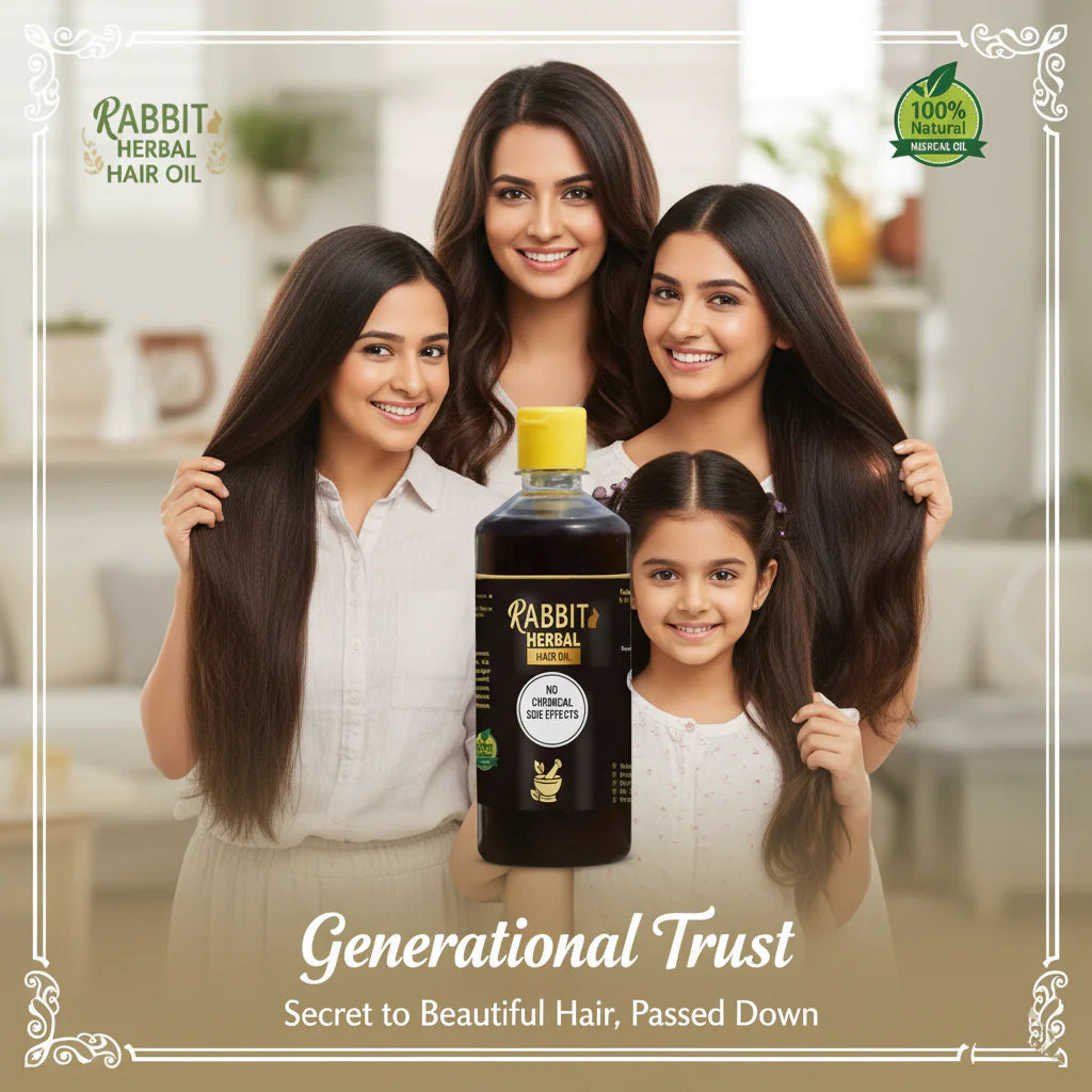 Rabbit Herbal Hair Oil